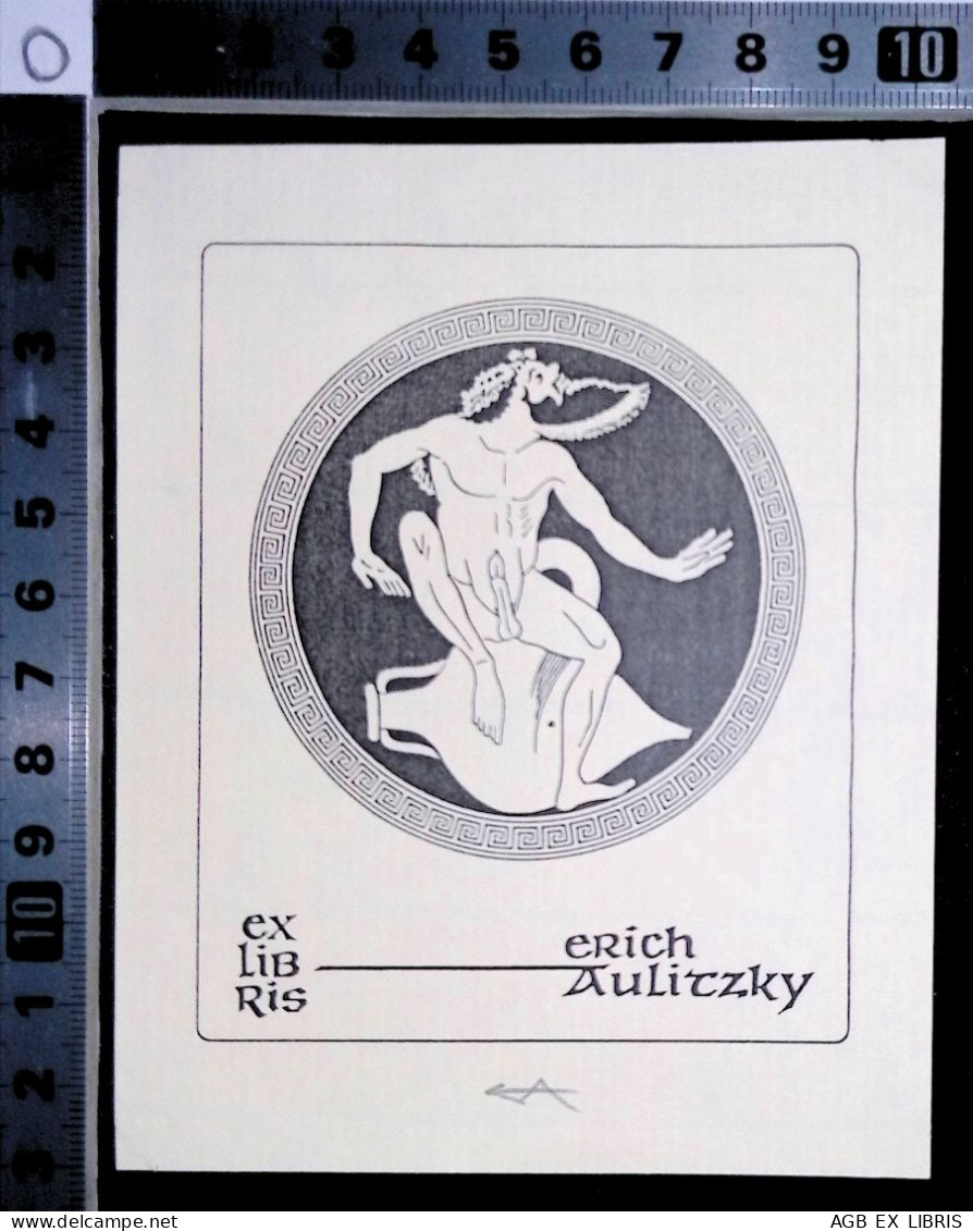 EX LIBRIS ERICH AULITZKY Per IPSE L27bis-F02 EXLIBRIS Opus 22 - Bookplates