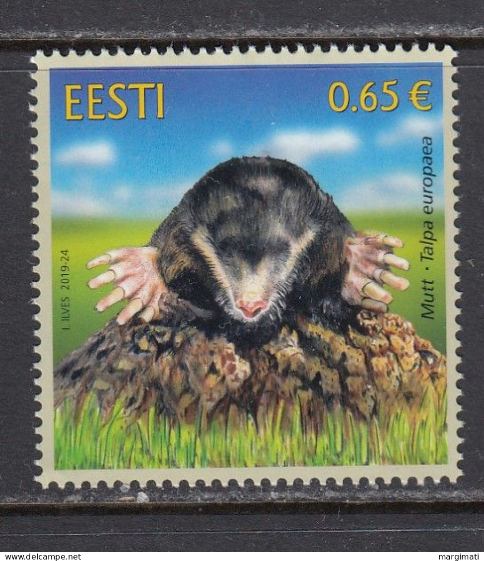 Estland 2019. Fauna. 1 W. MNH. - Estland