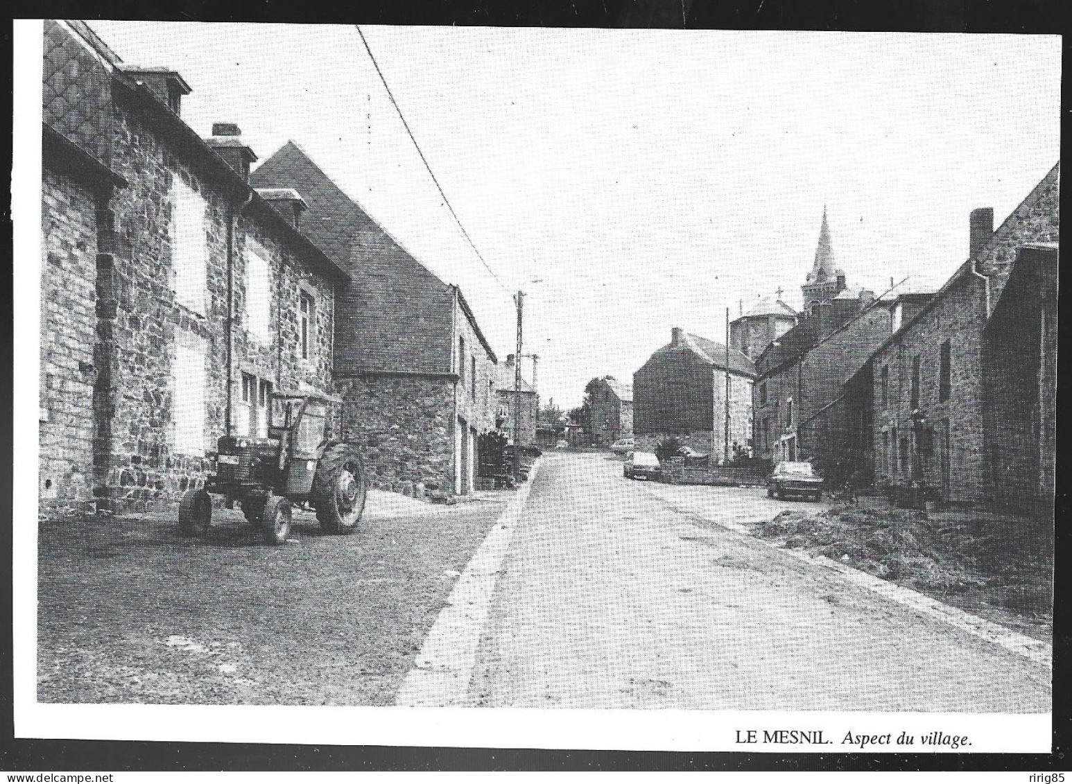 1980  --  BELGIQUE . LE MESNIL . VUE DU VILLAGE . 4A748 - Unclassified