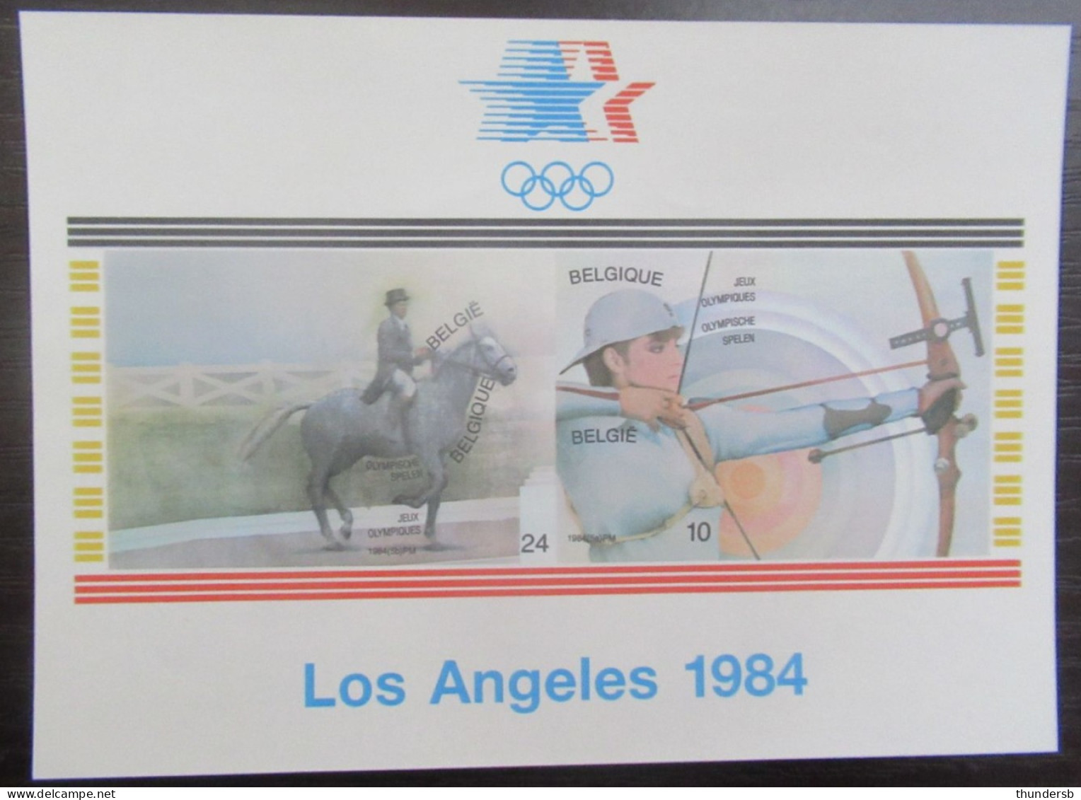 BL60 'Olympische Spelen' - Ongetand - Côte: 60 Euro - 1981-2000