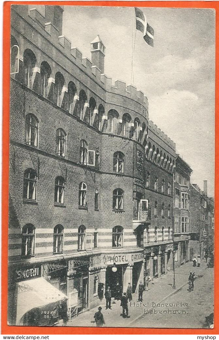 DK116_*  HOTEL DANVIRKET *  SENDT 1908 - Danemark