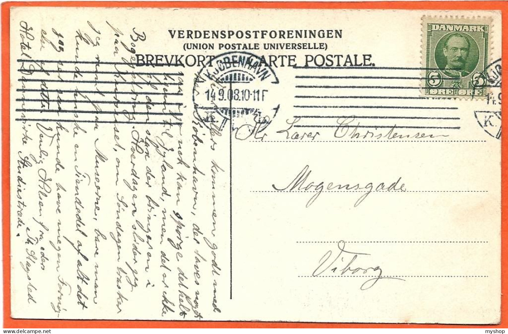 DK116_*  HOTEL DANVIRKET *  SENDT 1908 - Danemark