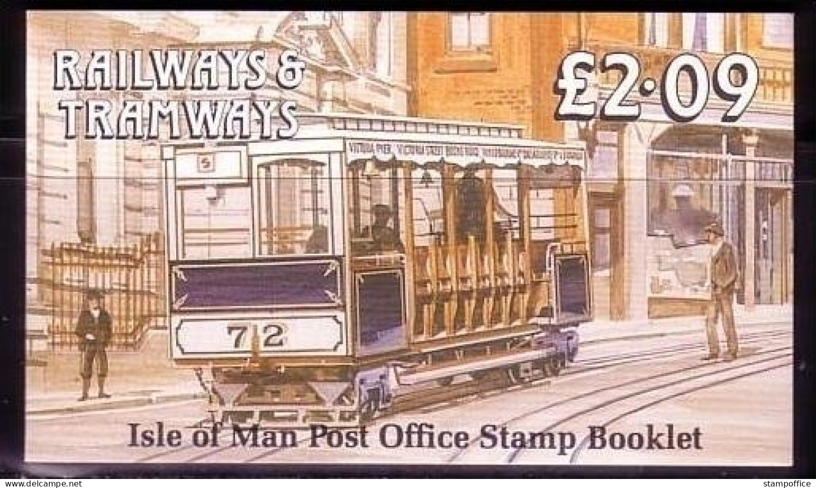 ISLE OF MAN MH 20 POSTFRISCH(MINT) RAILWAYS & TRAMWAYS - KABELSTRASSENBAHN - Tranvías