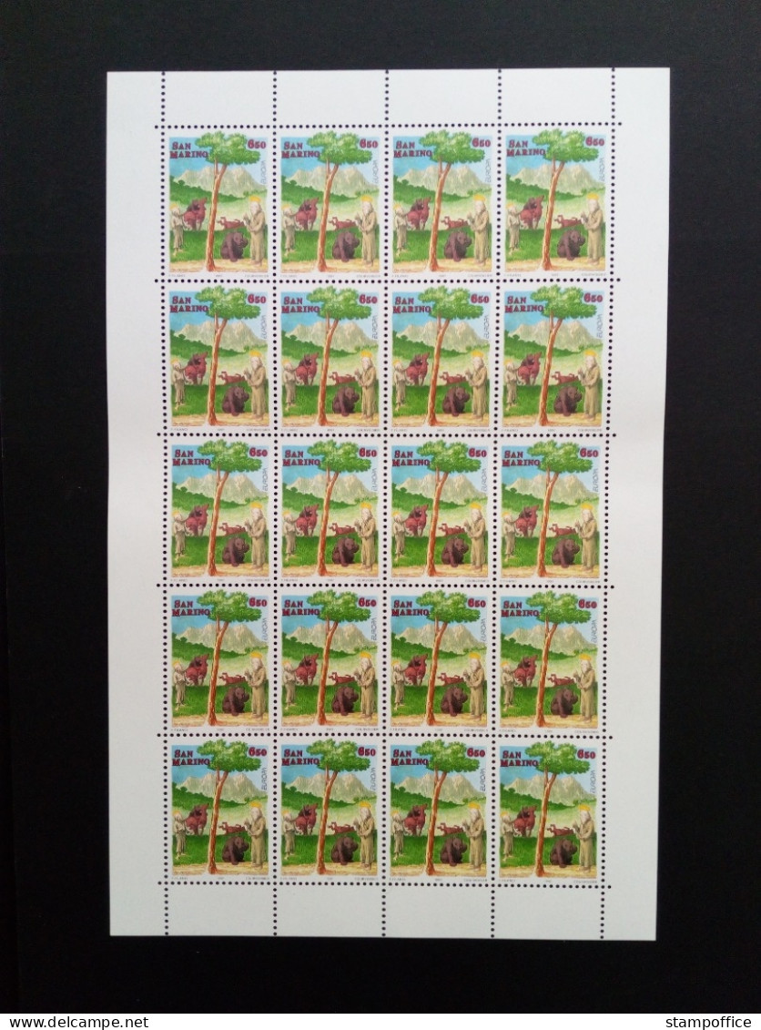 SAN MARINO MI-NR. 1713-1714 POSTFRISCH(MINT) KLEINBOGENSATZ EUROPA 1997 SAGEN Und LEGENDEN - 1997