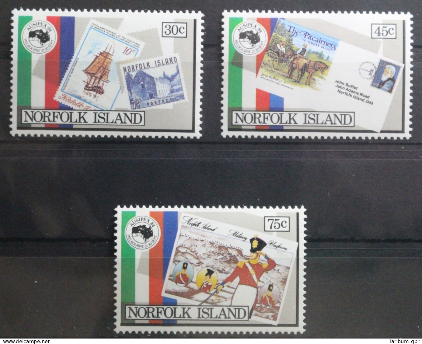 Norfolkinsel 344-346 Postfrisch #TX813 - Norfolk Island