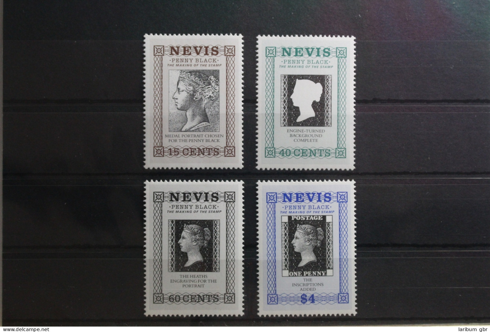 Nevis 528-531 Postfrisch #TX742 - St.Kitts-et-Nevis ( 1983-...)