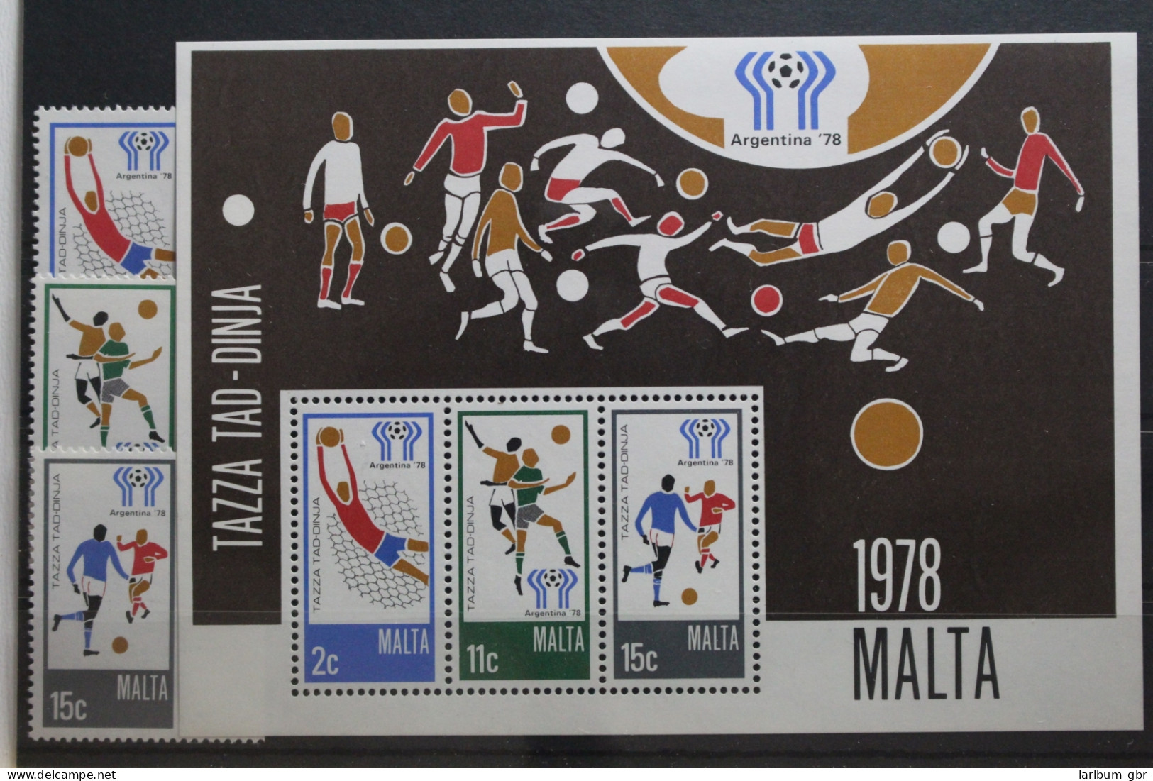 Malta 571-573, Block 5 Mit 571-573 Postfrisch #UG952 - Malta