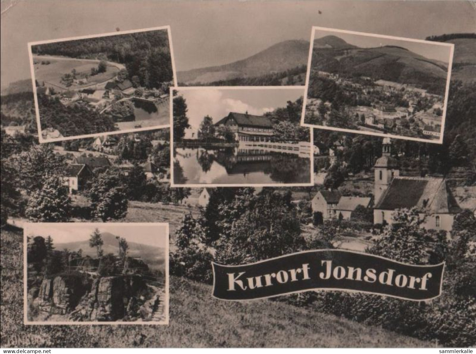 81920 - Jonsdorf - 5 Teilbilder - 1963 - Jonsdorf