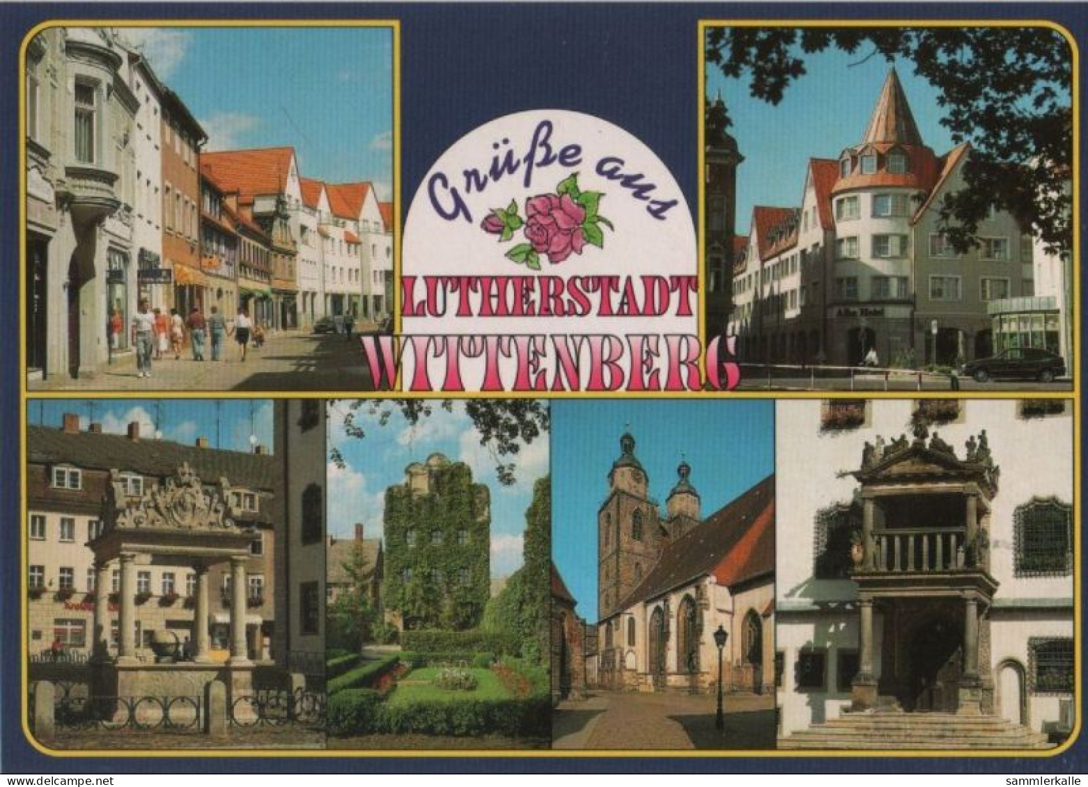 99369 - Wittenberg - U.a. Marktbrunnen - Ca. 1990 - Wittenberg