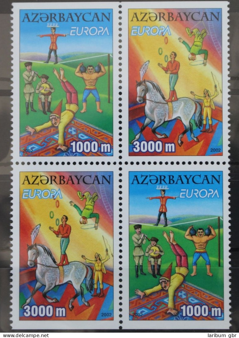 Aserbaidschan 513 D-514 D Postfrisch Europa Zirkus #WK752 - Aserbaidschan