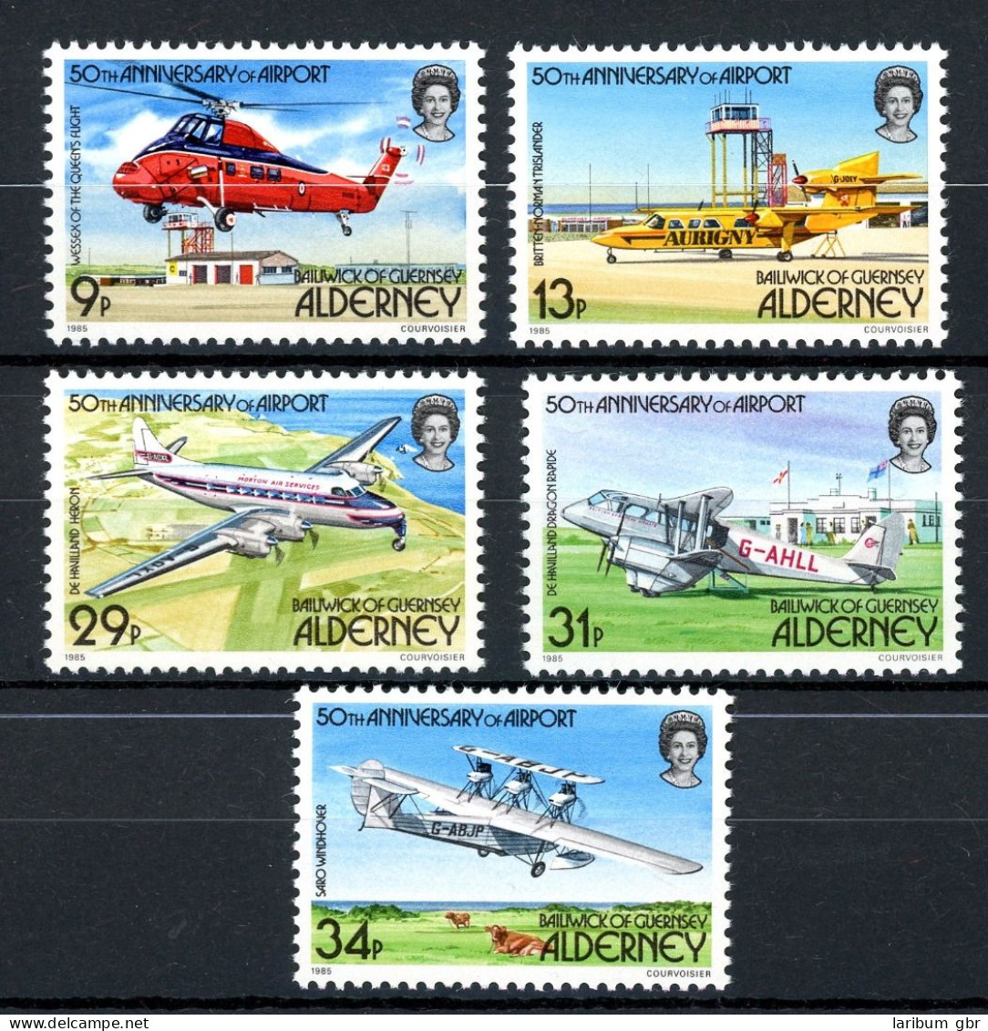 Alderney 18-22 Postfrisch 50 Jahre Flughafen #GF435 - Alderney