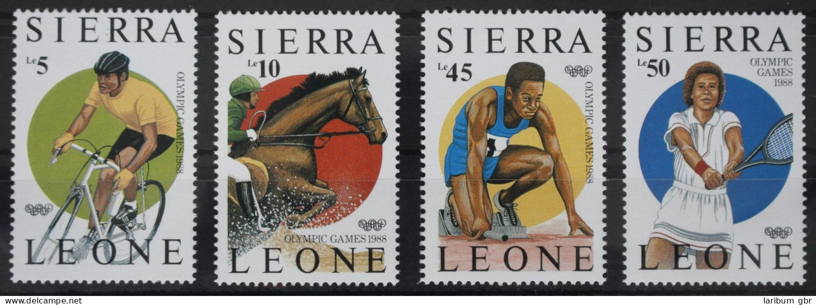 Sierra Leone 997-1000 Postfrisch #WZ693 - Sierra Leone (1961-...)