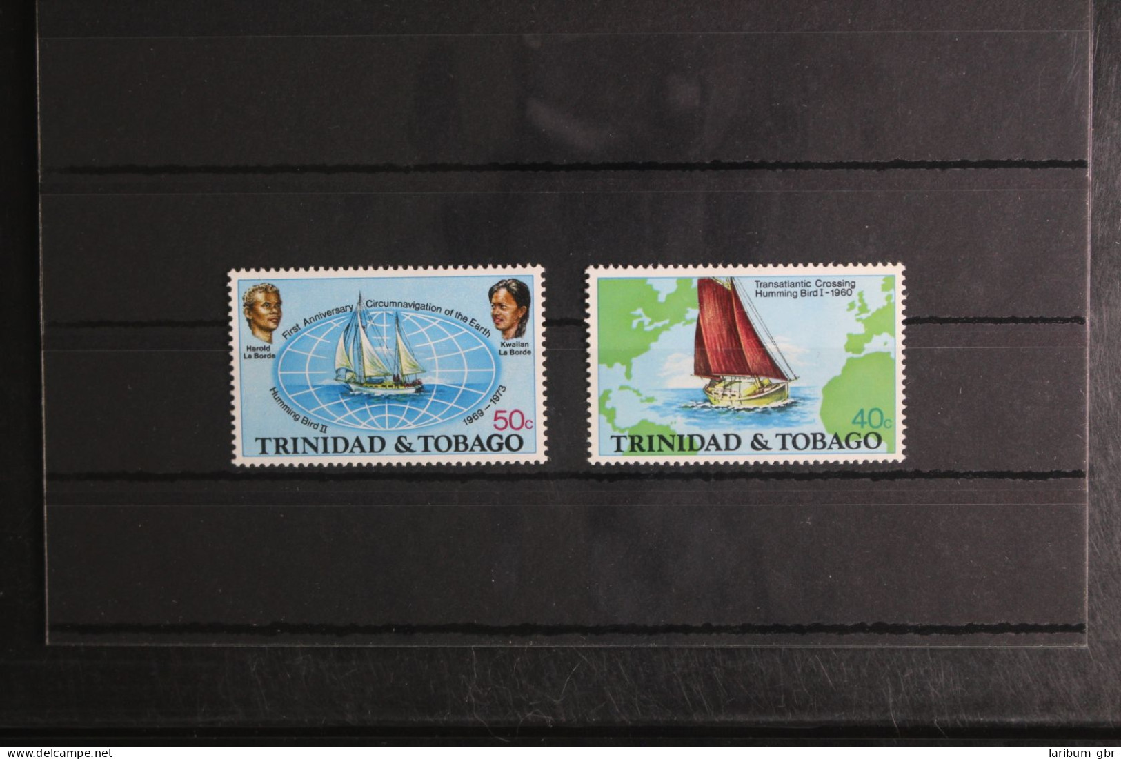 Trinidad & Tobago 326-327 Postfrisch Schifffahrt #FU814 - Trinidad & Tobago (1962-...)
