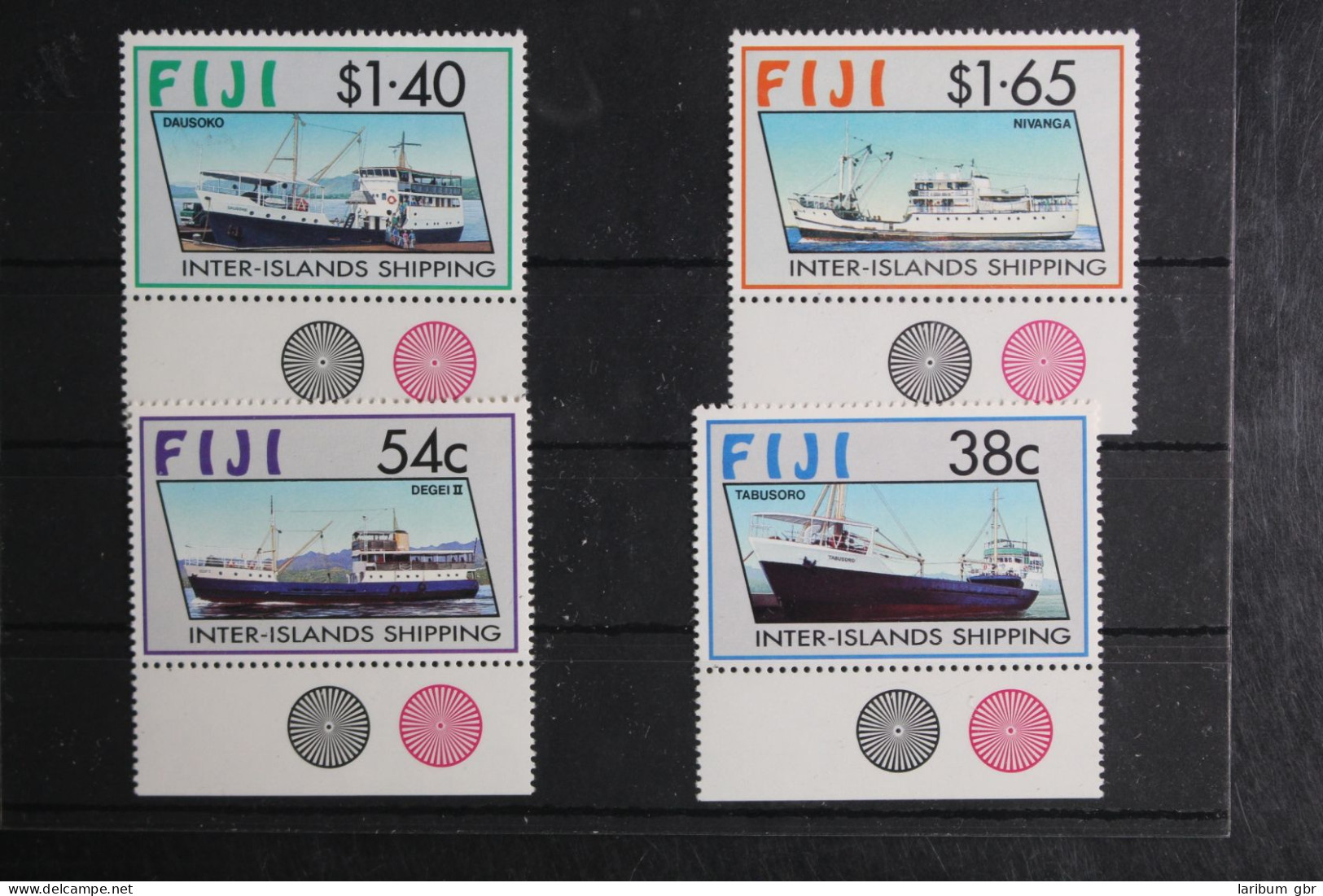 Fidschi Inseln 656-659 Postfrisch Schifffahrt #FU946 - Fiji (1970-...)