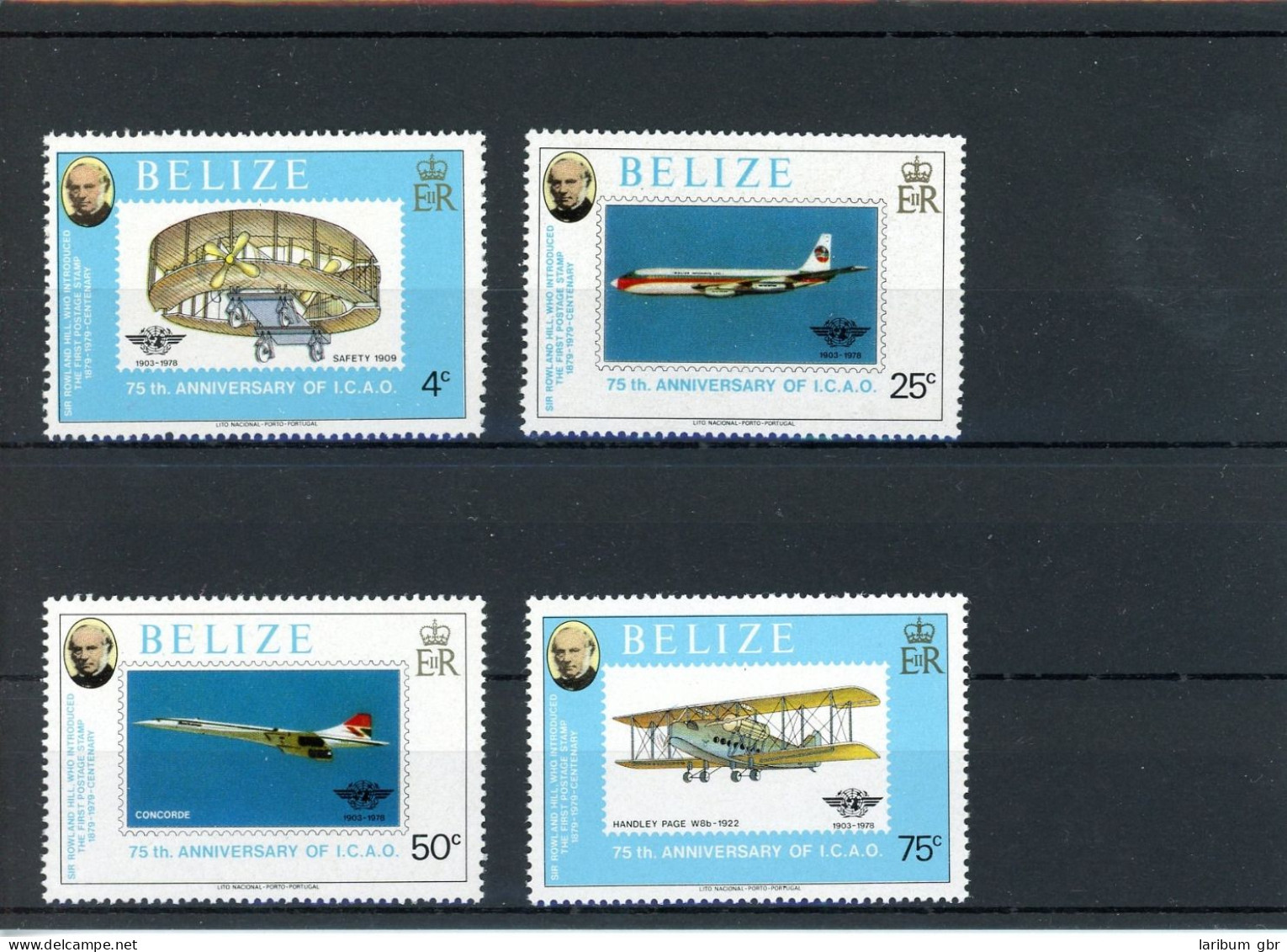 Belize 420-428 Postfrisch Flugzeug #GF434 - Belice (1973-...)