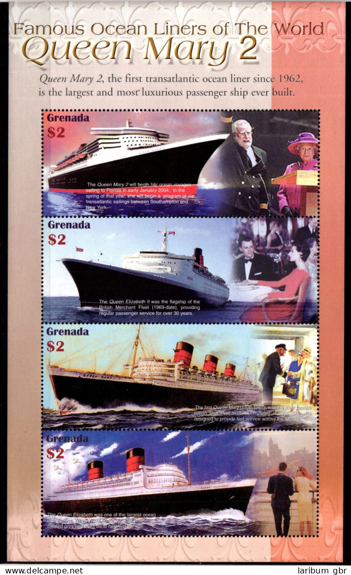 Grenada 5496 -5499 Postfrisch Schifffahrt #GQ945 - Grenada (1974-...)