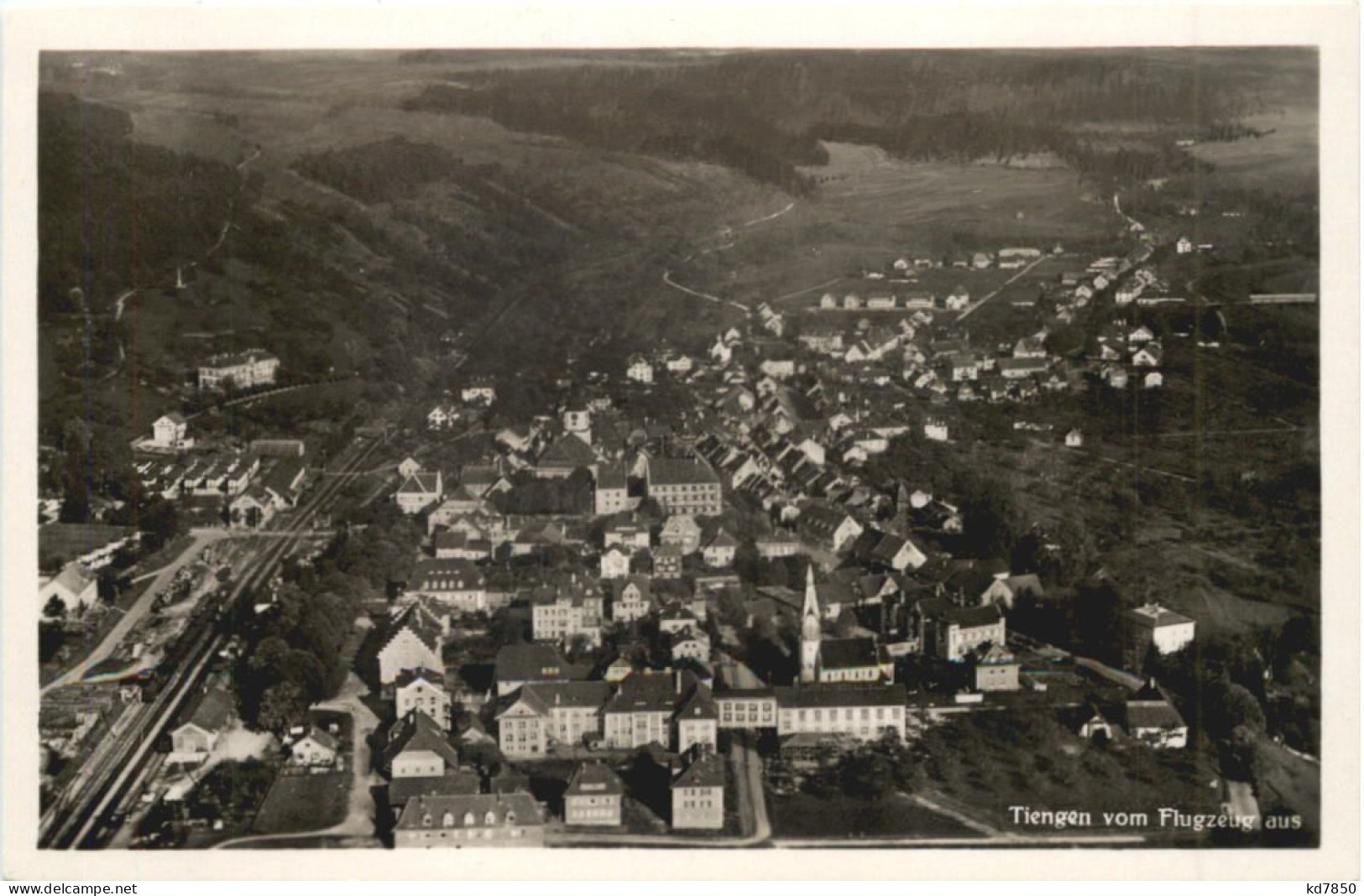 Tiengen Vom Flugzeug - Waldshut-Tiengen