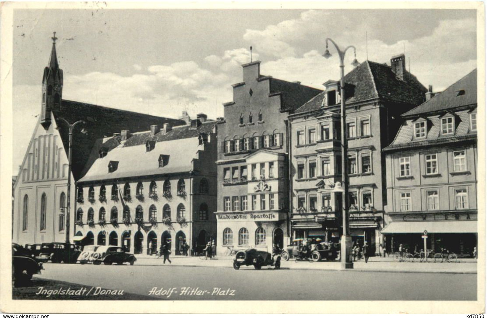 Ingolstadt Donau - Adolf Hitler Platz - Ingolstadt