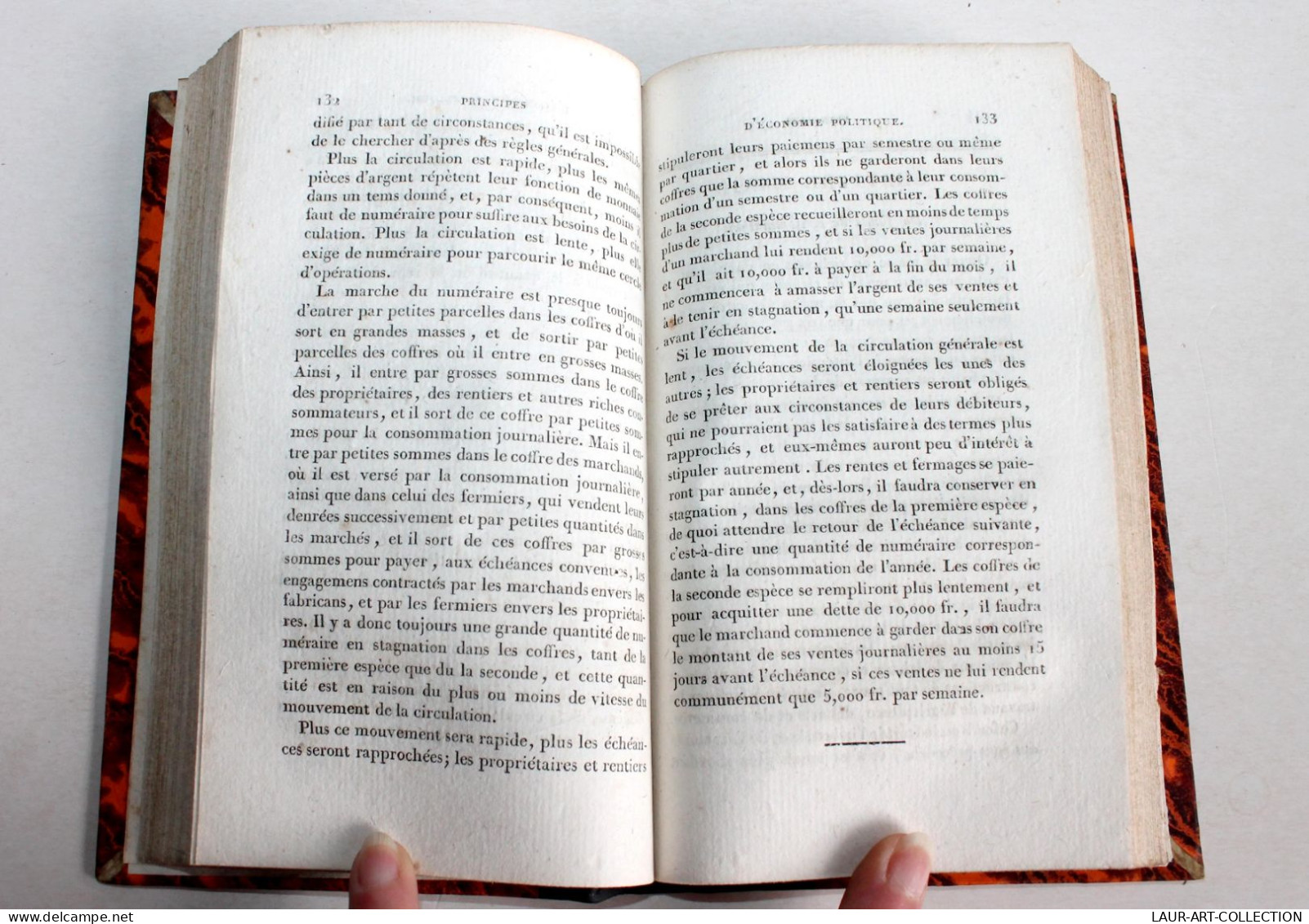 PRINCIPES D'ECONOMIE POLITIQUE Par A. DE CARRION NISAS FILS 1825 RAYMOND EDITEUR / ANCIEN LIVRE XIXe SIECLE (1803.60) - Economie