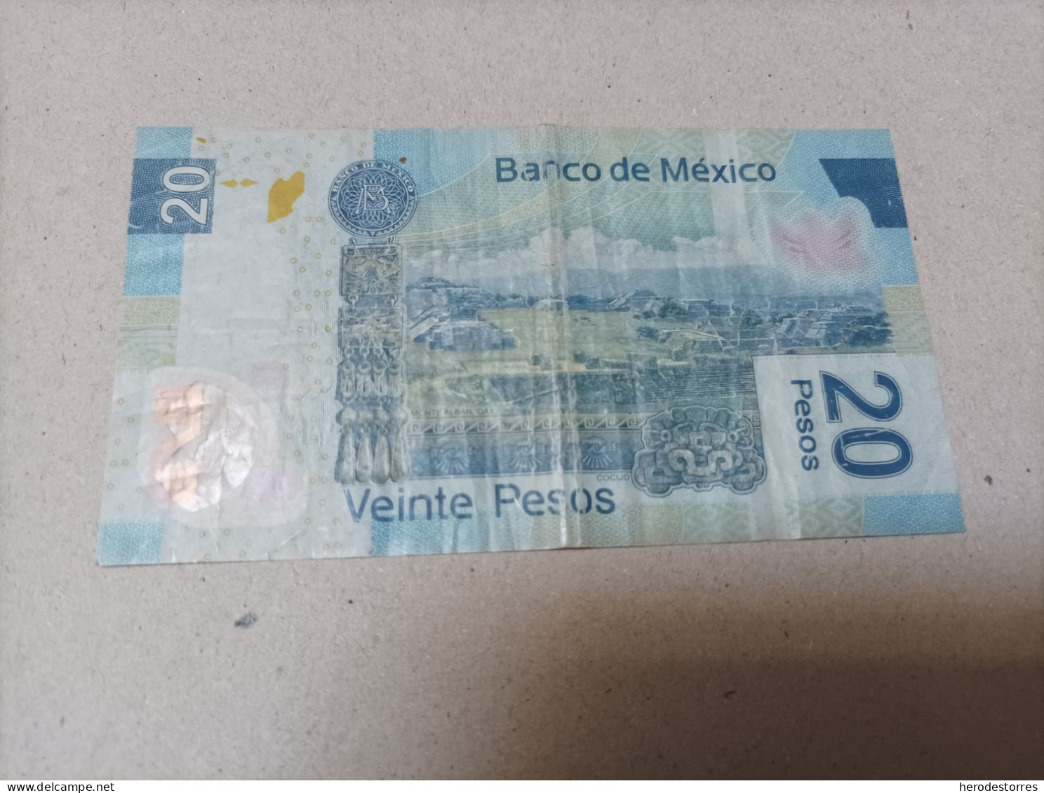 Billete De México 20 Pesos Del Año 2006 - Mexique