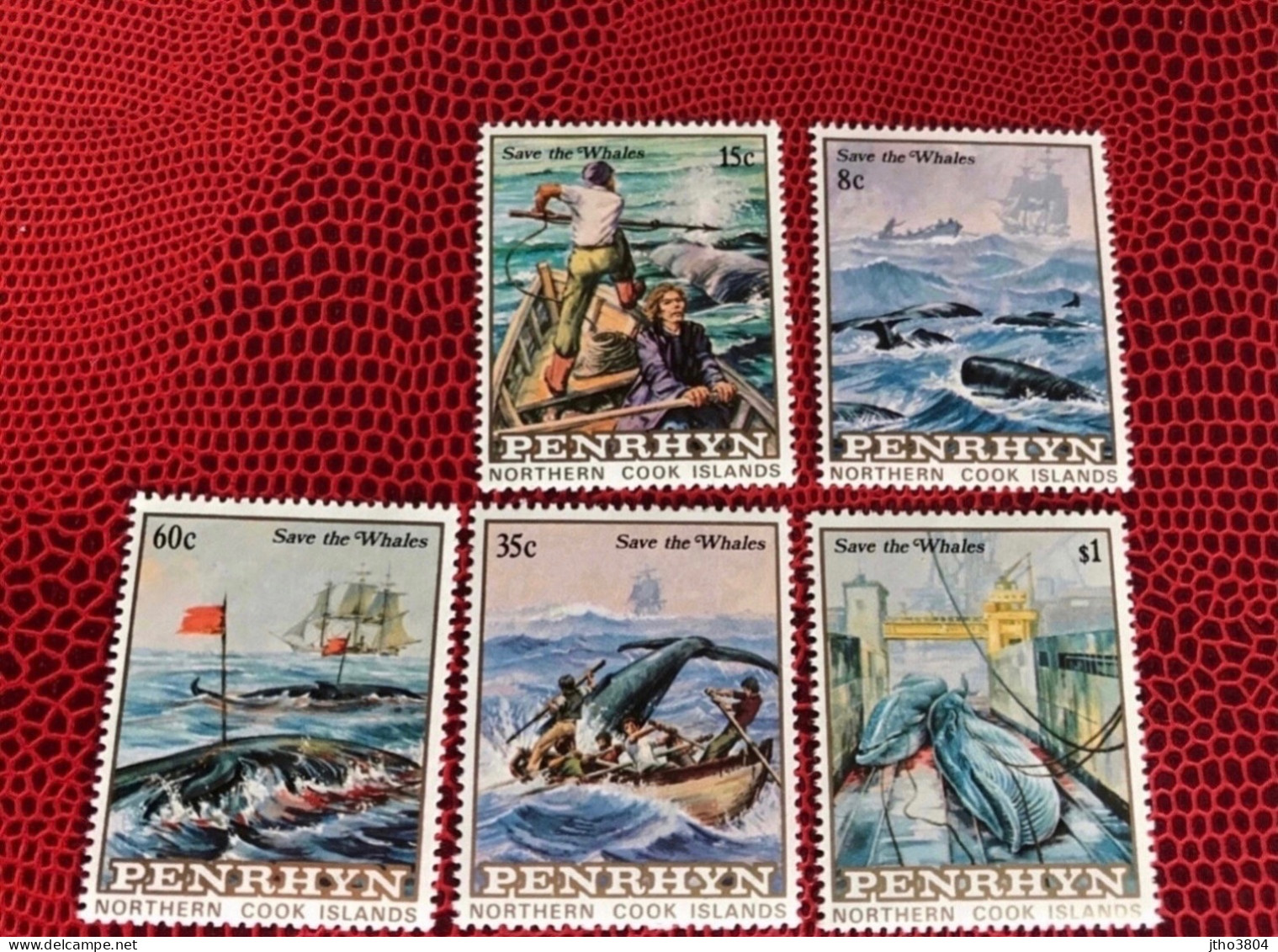PENRHYN NORTHERN COOK 1983 5v Neuf MNH ** Mi 310 /14 Whale - Whales