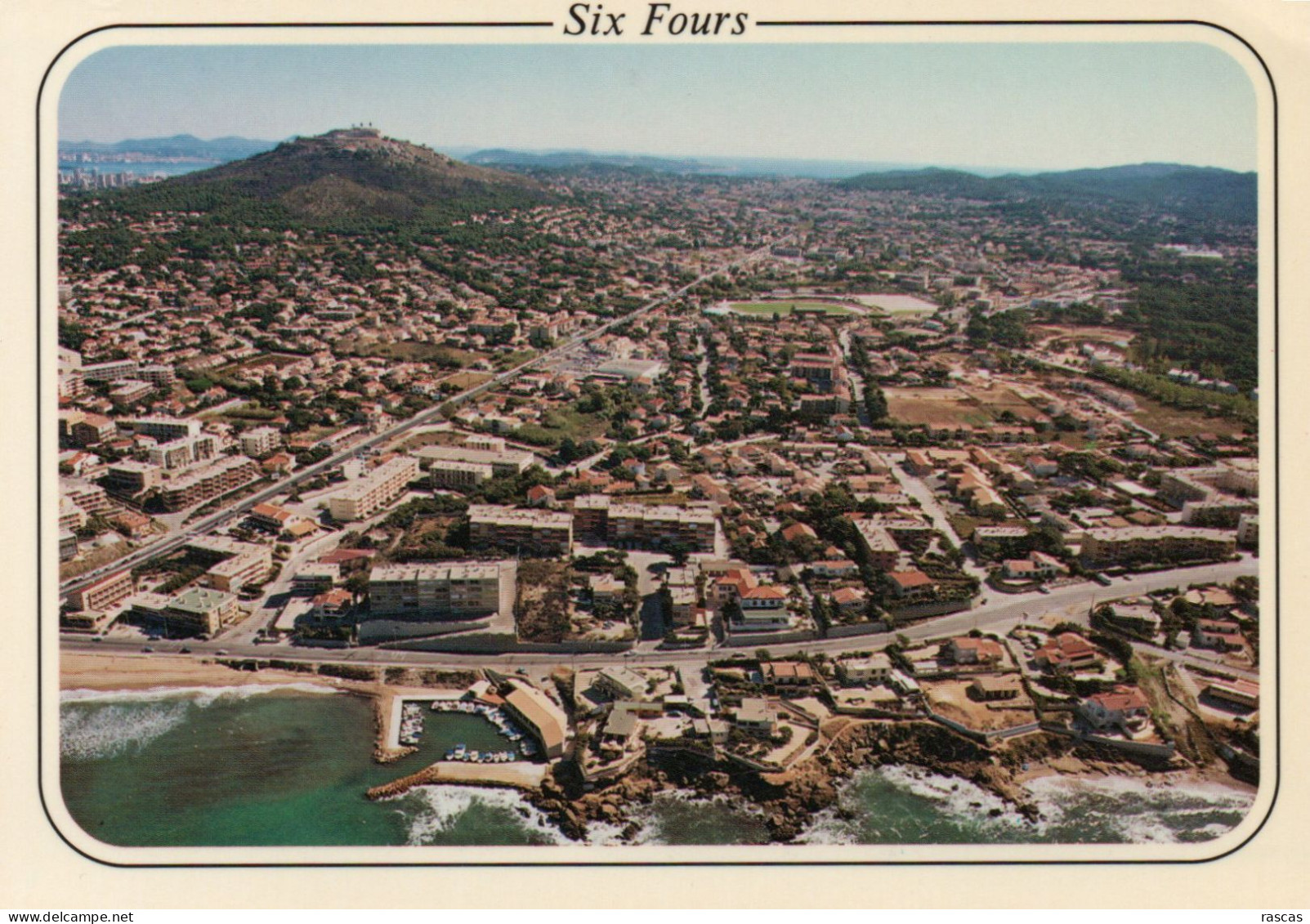 CPM - R - VAR - SIX FOURS LES PLAGES - VUE AERIENNE - Six-Fours-les-Plages