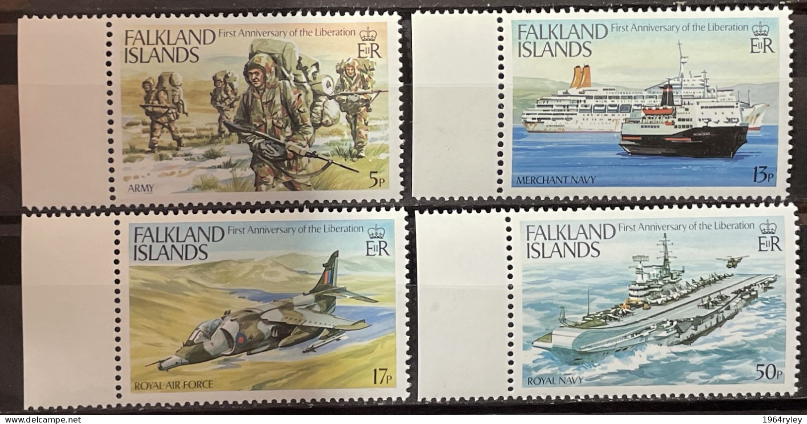 FALKLAND ISLANDS - MNH** - 1983  # 391/394 - Falklandinseln