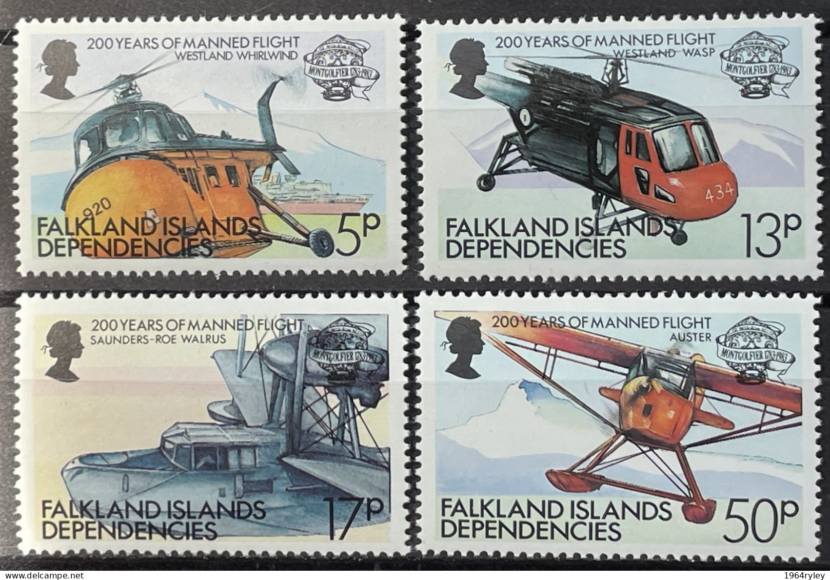 FALKLAND ISLANDS - MNH** - 1983  # I113/116 - Falklandeilanden