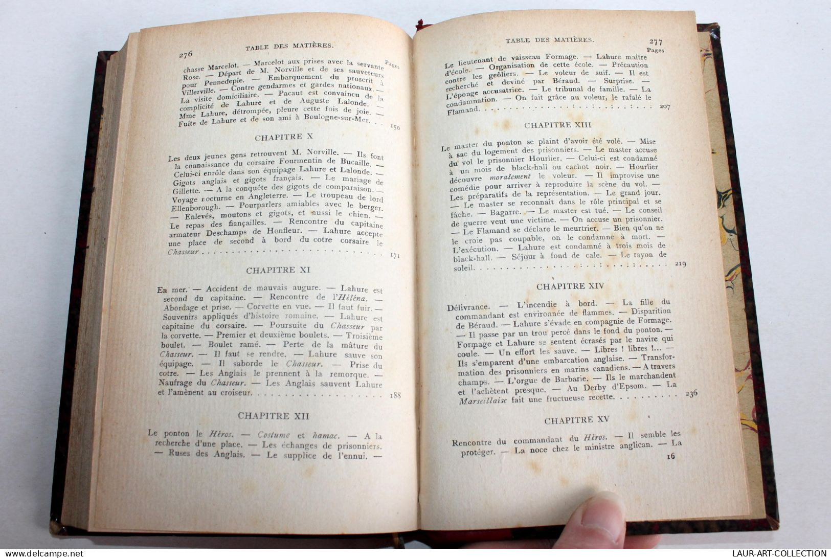 LE CORSAIRE CHARLES LAHURE, AVENTURES ET COMBATS par P. LAURENCIN 1909 ANNALES / ANCIEN LIVRE XXe SIECLE (1803.65)