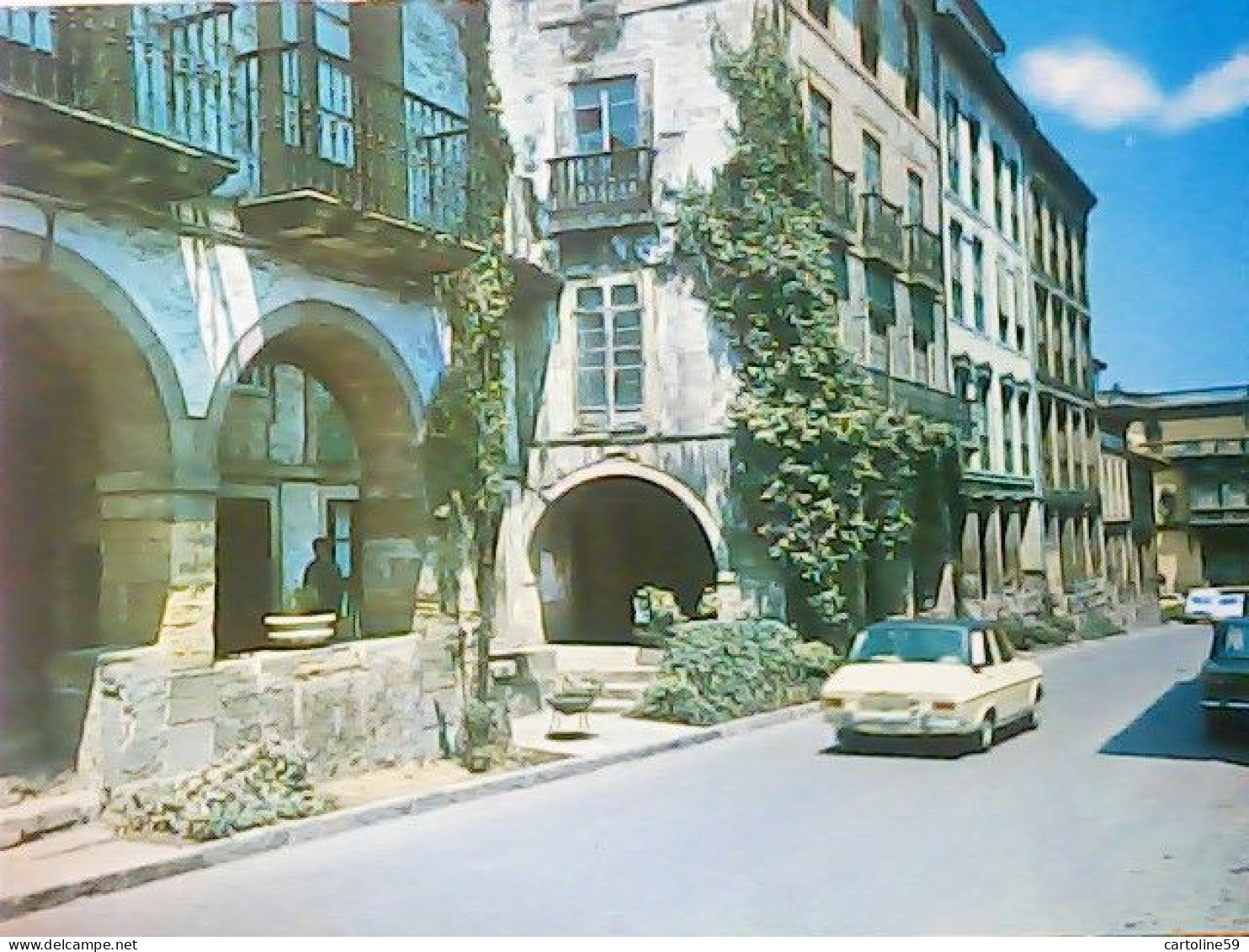 ESPAGNE-ESPANA - Aviles Calle, De Galiana Asturias AUTO CAR   N1973 JV5894 - Asturias (Oviedo)