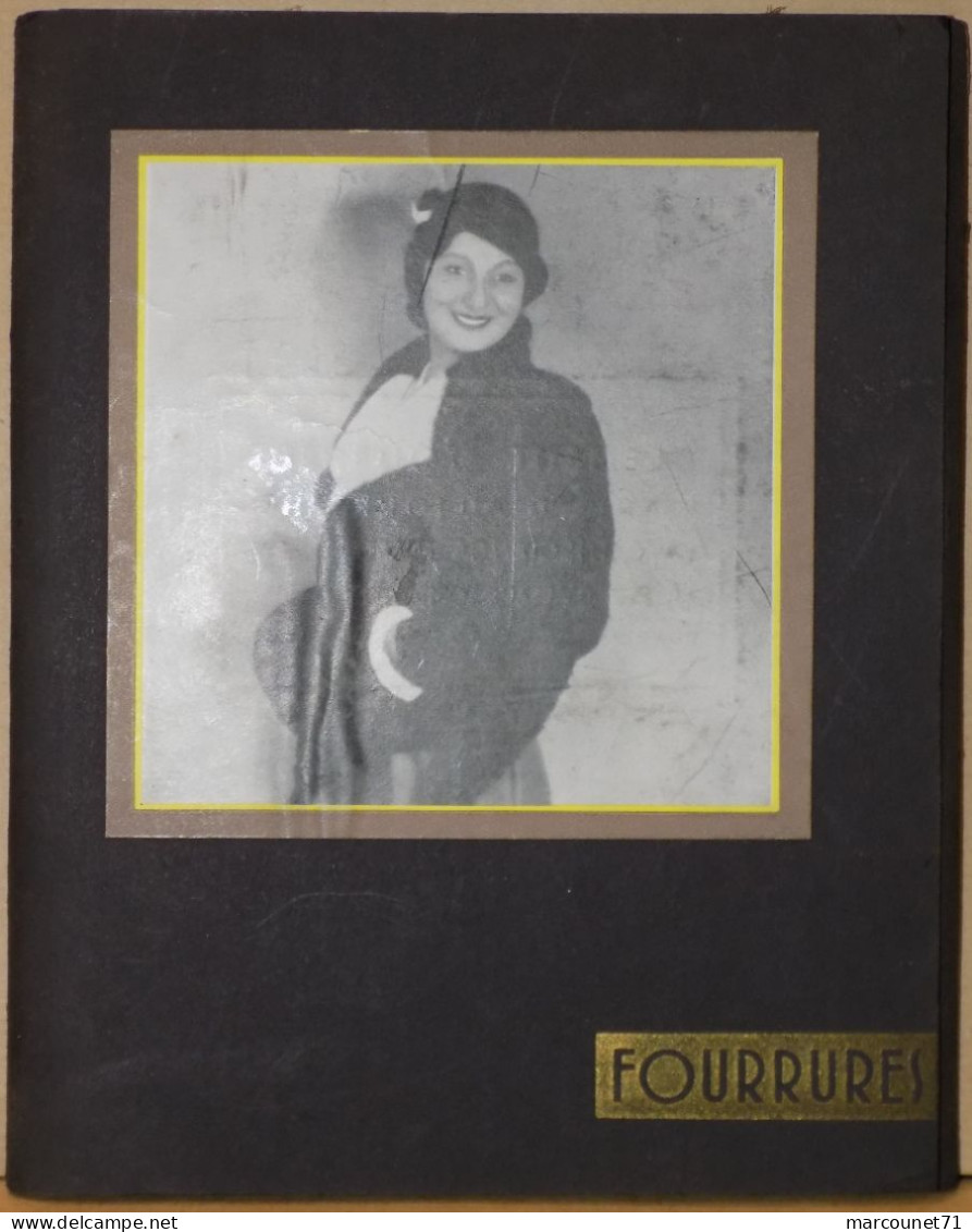 RARE FASCICULE PUBLICITAIRE CATALOGUE FOURRURES CLEMENT FOURREUR A ROANNE CHALON SUR SAONNE BEAUNE MODE - Publicidad