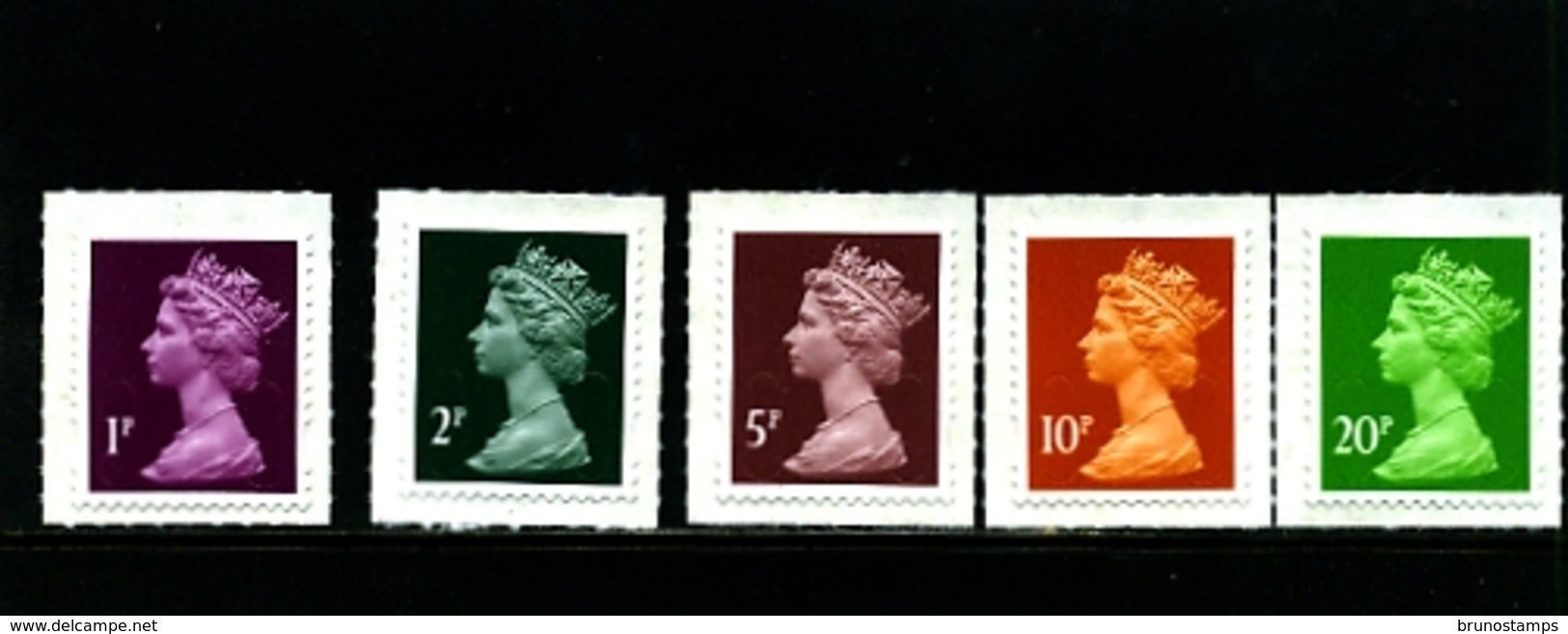 GREAT BRITAIN - 2011  MACHIN  SET  (1p->20p) MINT NH - Machin-Ausgaben