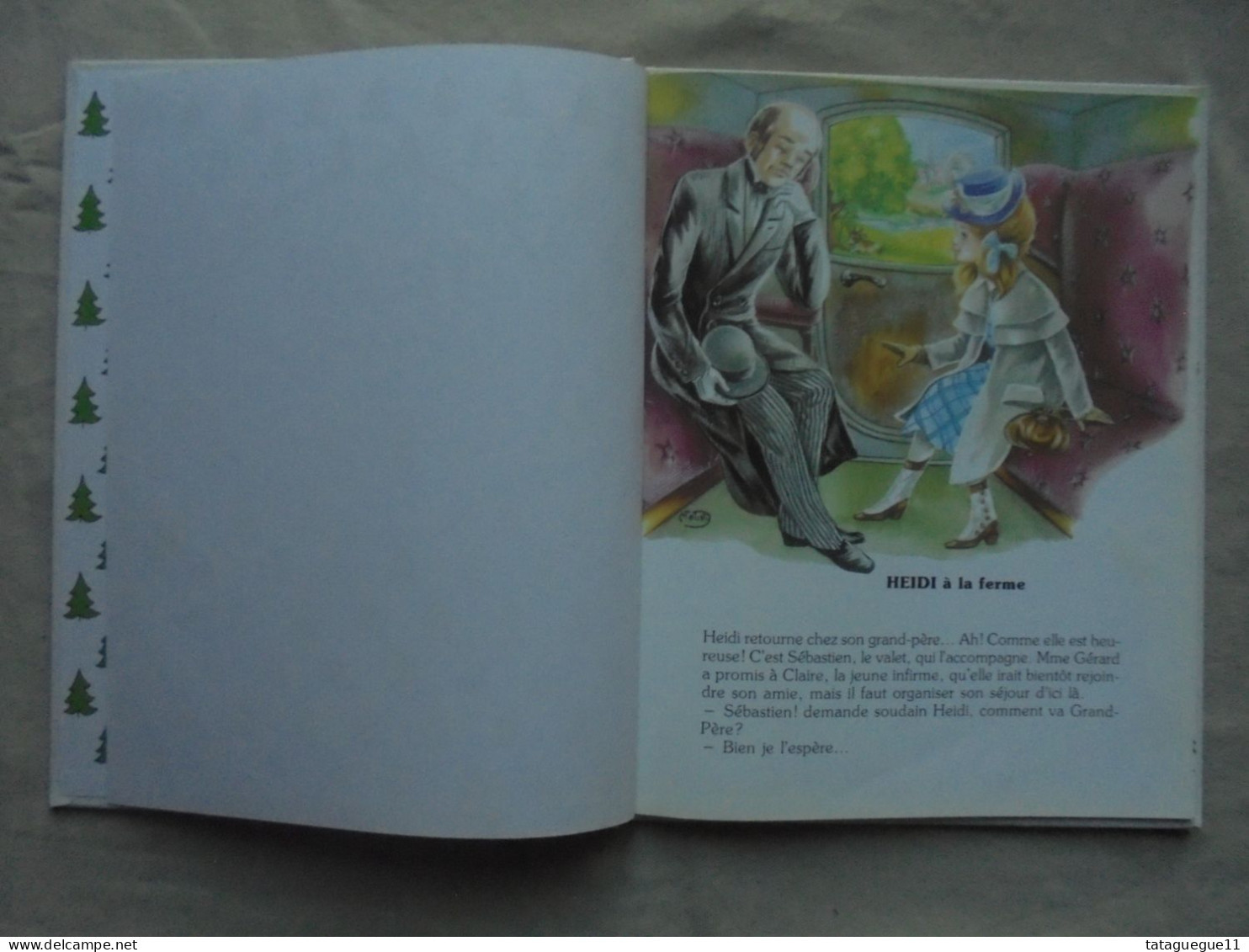 Vintage - Livre Pour Enfant Heidi à La Ferme Collection Primevère Ed. Hemma 1990 - Sonstige & Ohne Zuordnung