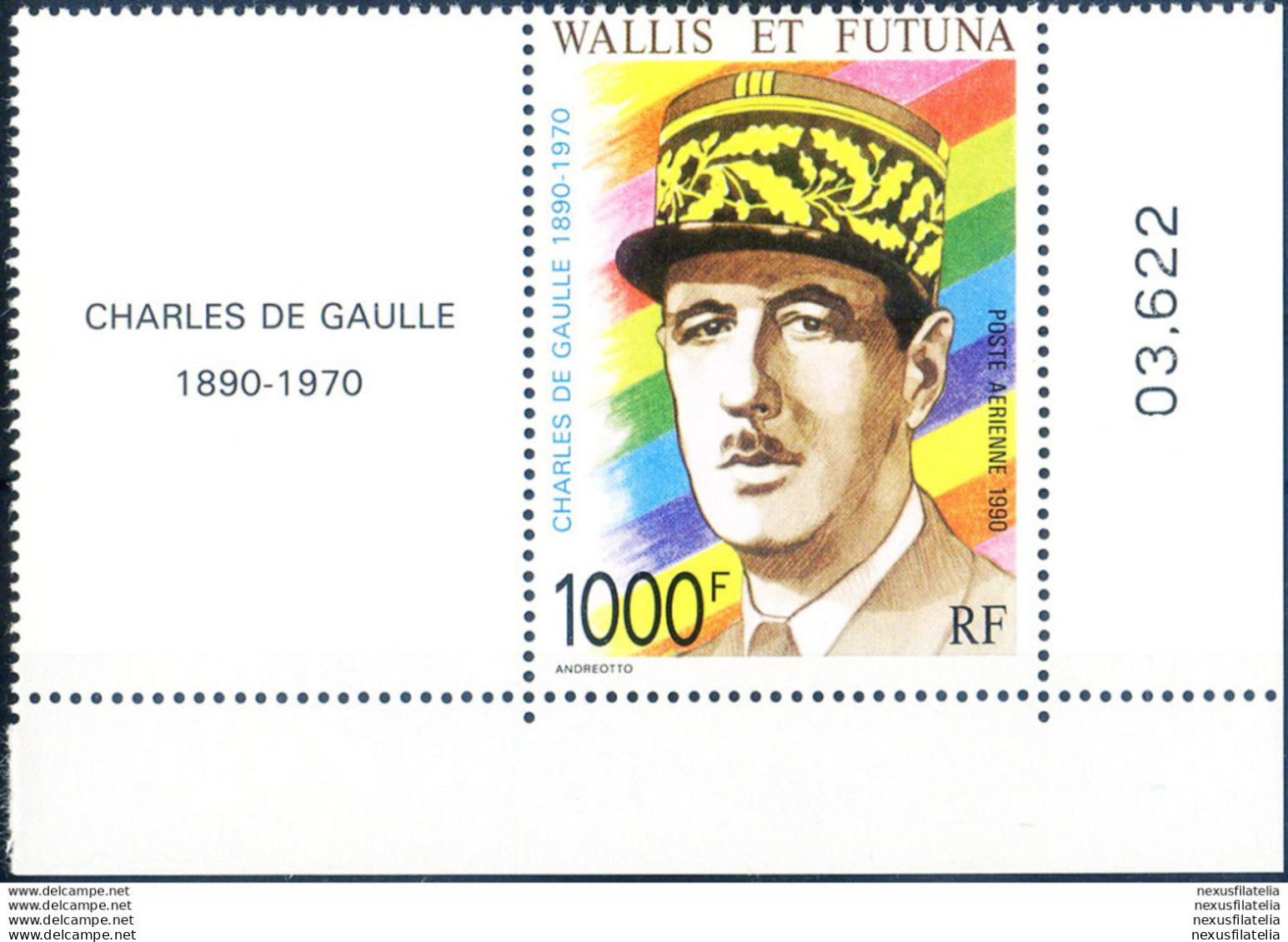 Generale De Gaulle 1990. - Sonstige & Ohne Zuordnung