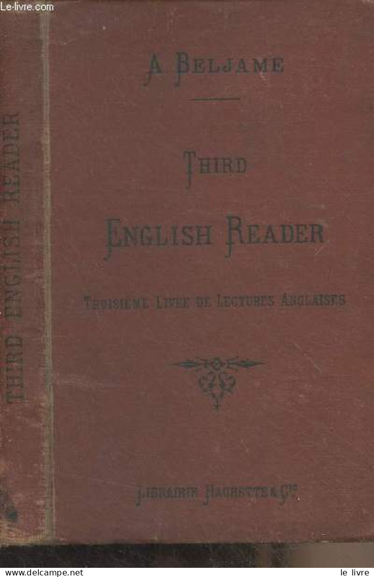 Third English Reader (Troisième Livre De Lectures Anglaises) - Beljame A. - 1888 - Linguistique