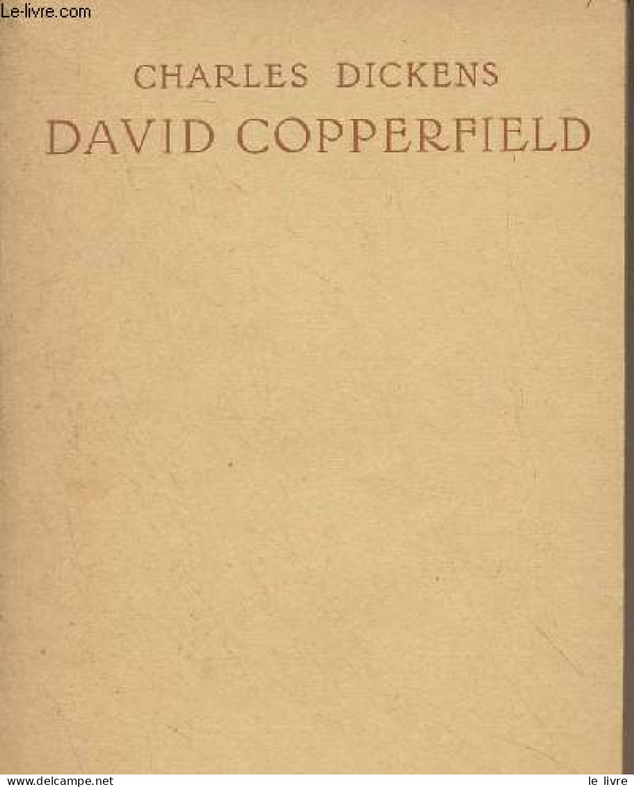 David Copperfield - Dickens Charles - 1961 - Autres & Non Classés
