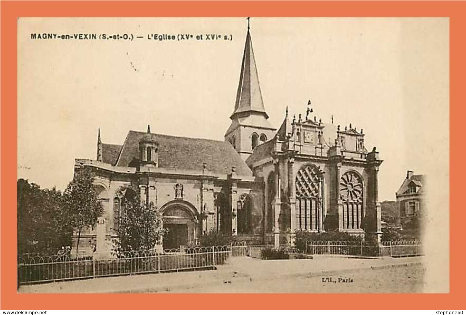 A336 / 227 95 - MAGNY EN VEXIN - L' Eglise - Magny En Vexin