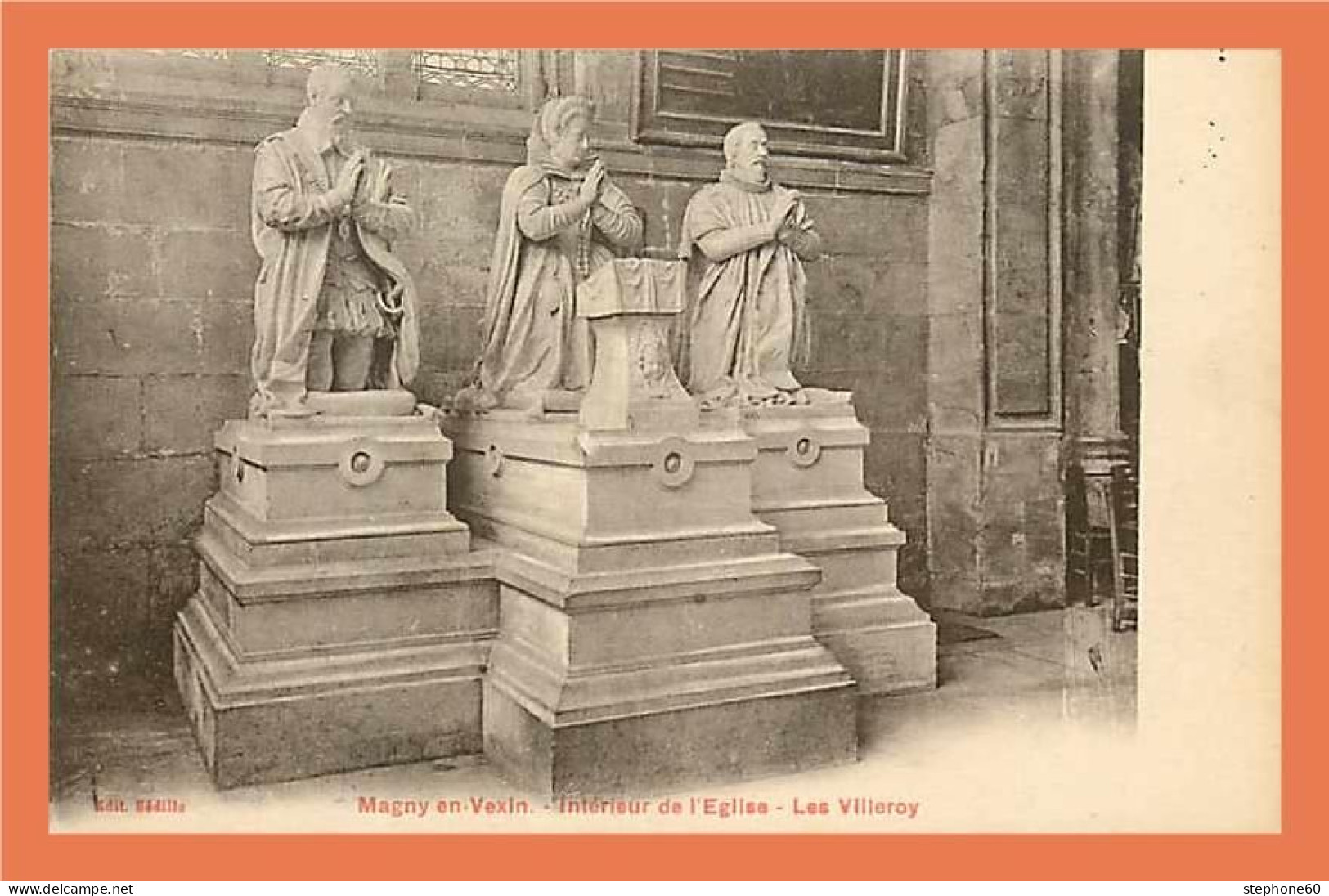 A336 / 229 95 - MAGNY EN VEXIN - Interieur De L' Eglise - Les Villeroy - Magny En Vexin