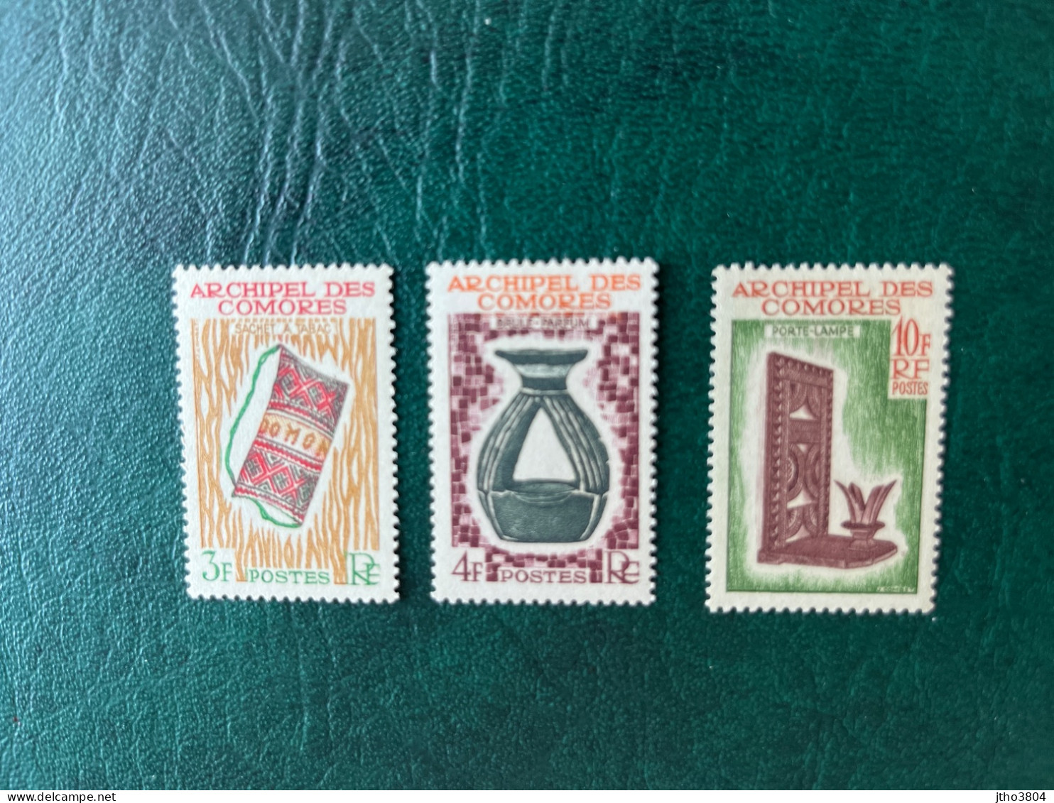 COMORES 1963 3 V Neuf ** MNH YT 29 30 31 COMOROS KOMOREN - Nuovi