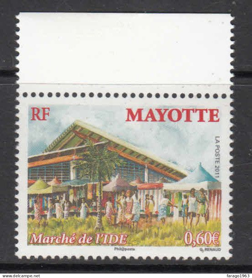 2011 Mayotte Marche Market Complete Set Of 1 MNH - Unused Stamps