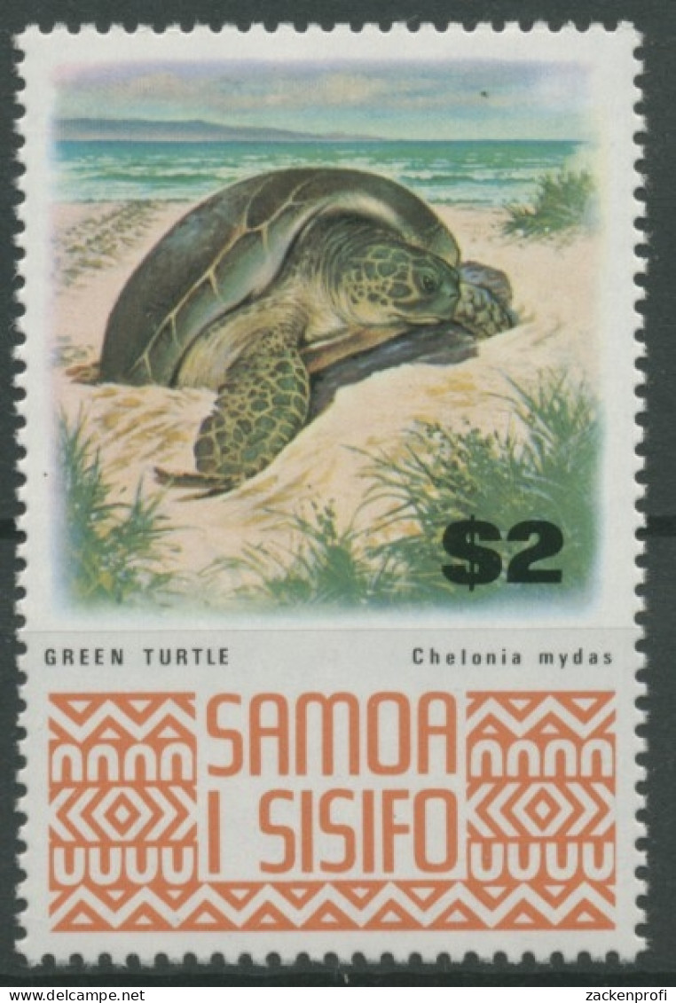 Samoa 1973 Freimarken Tiere: Schildkröte 284 Postfrisch - Samoa