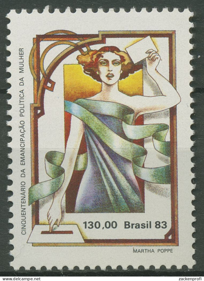 Brasilien 1983 50 Jahre Frauenwahlrecht 1953 Postfrisch - Neufs