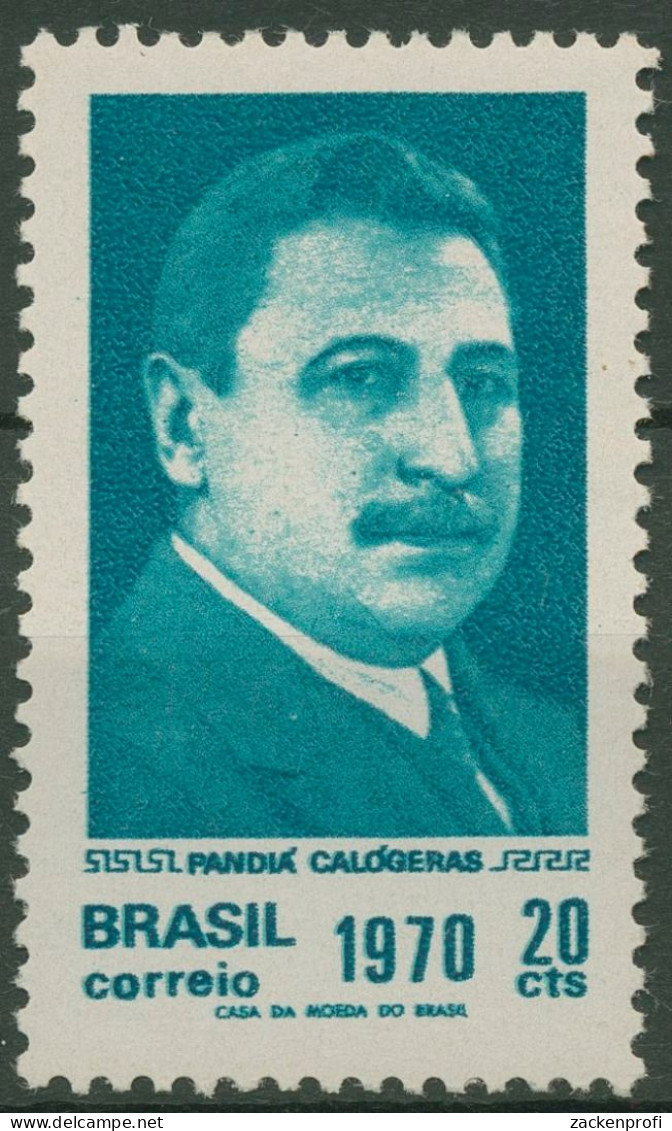 Brasilien 1970 Politiker Pandiá Calógeras 1265 Postfrisch - Unused Stamps