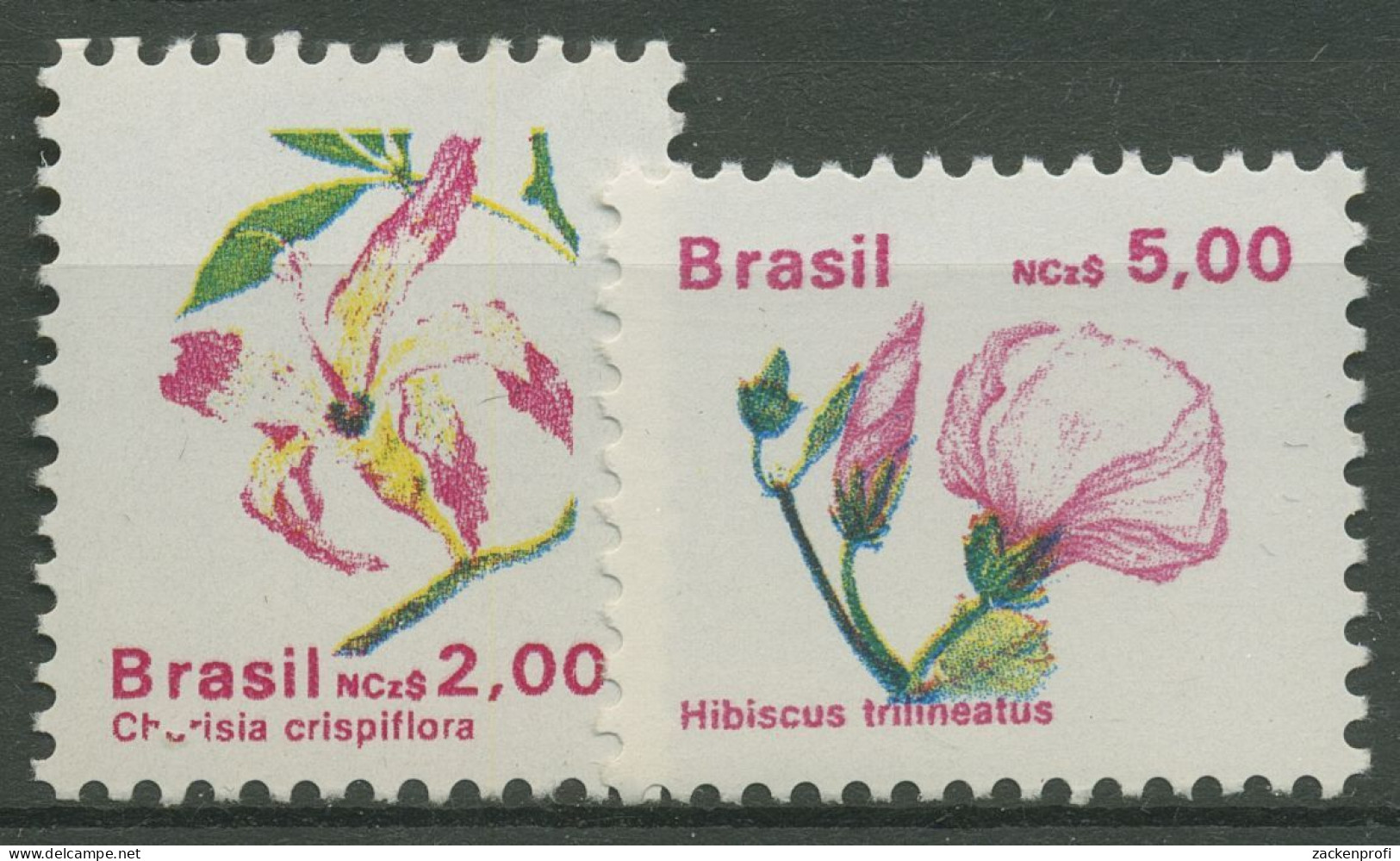 Brasilien 1989 Freimarken: Blüten 2337/38 Postfrisch - Ongebruikt