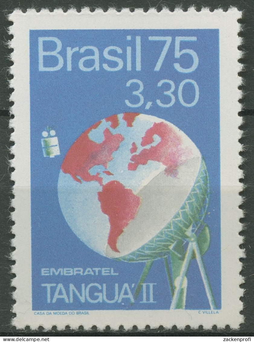 Brasilien 1975 Erdfunkstelle EMBRATEL Satellit 1503 Postfrisch - Nuovi