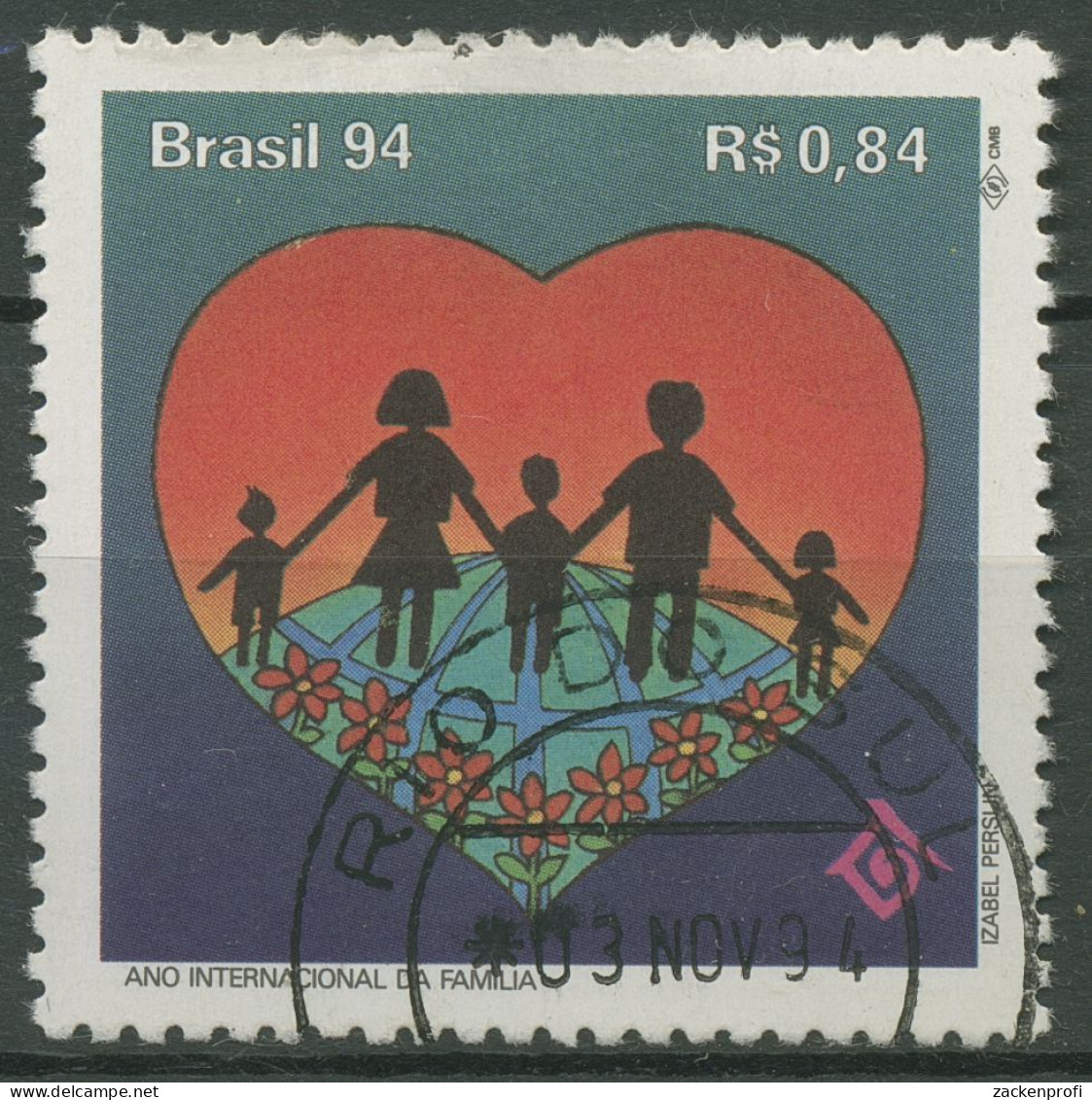 Brasilien 1994 Jahr Der Familie 2613 Gestempelt - Gebraucht