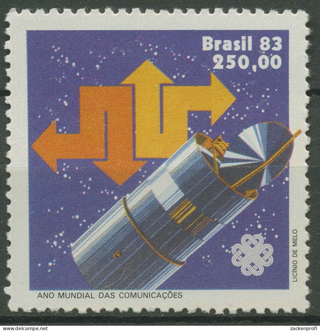 Brasilien 1983 Weltkommunikationsjahr Satellit 1963 Postfrisch - Ungebraucht