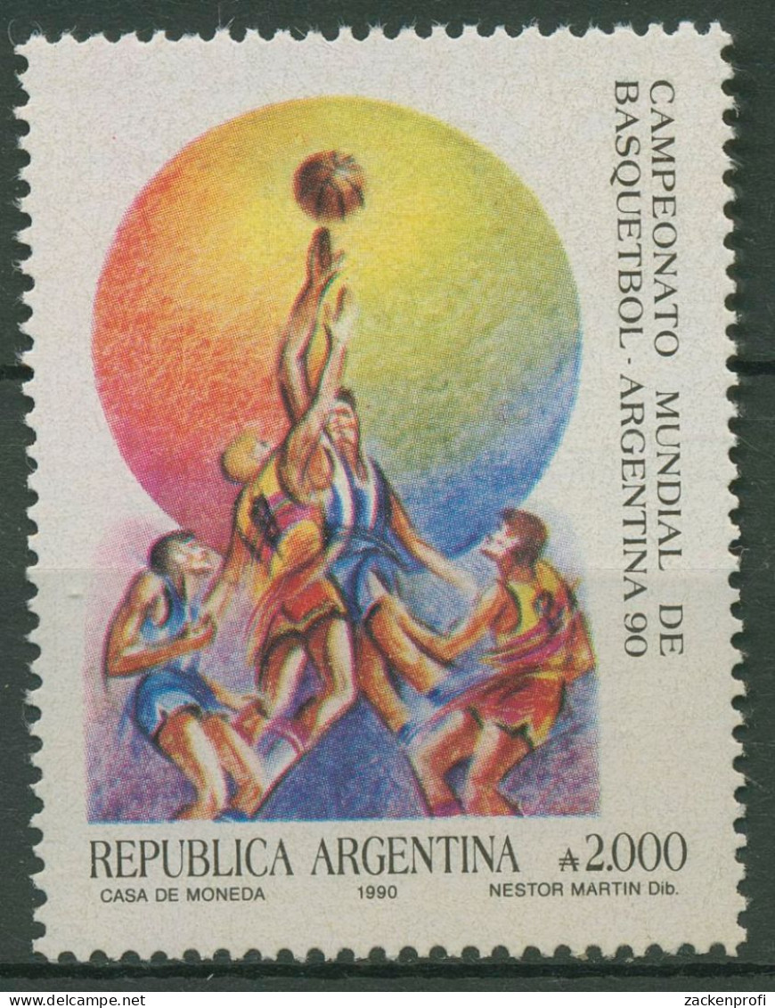 Argentinien 1990 Basketball-WM 2032 Postfrisch - Ungebraucht