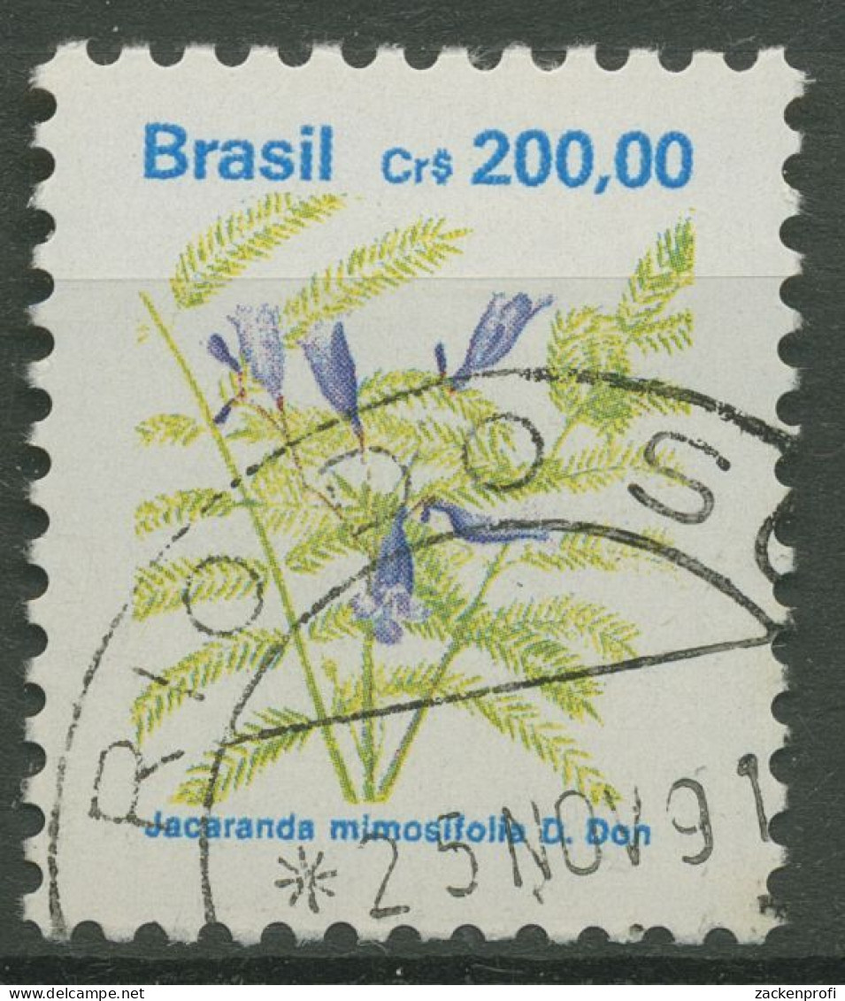 Brasilien 1991 Freimarken: Pflanzen Blüten 2420 Gestempelt - Oblitérés