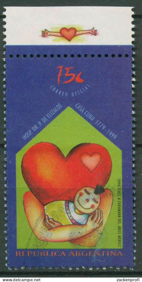 Argentinien 1998 Kinderklinik Buenos Aires 2440 Gestempelt - Used Stamps